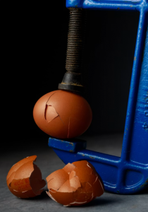 Egg Cracking Under Pressure